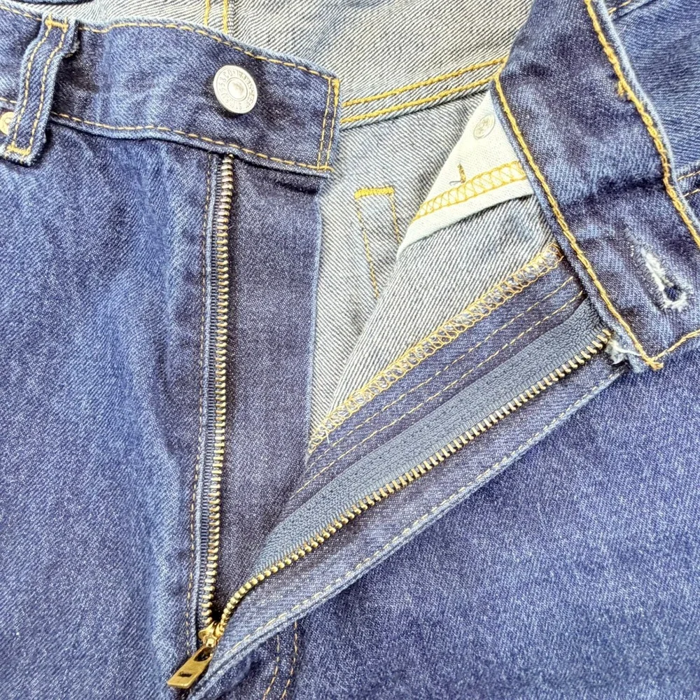 Levis 550 Relaxed Fit Tapered Leg Jeans Mens 38x34‎ Dark Wash Indigo Denim Pants